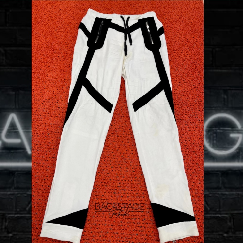 ALTUZARRA BLACK/WHITE PANTS